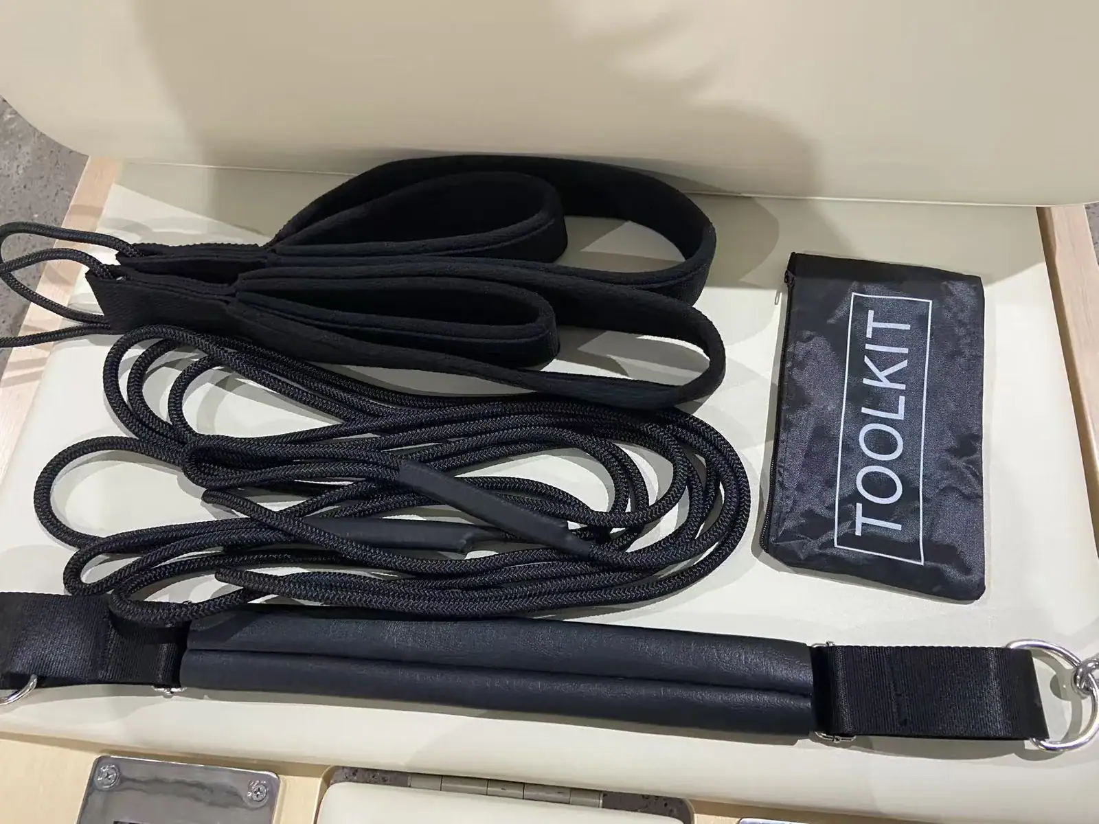Replacement ropes and double loop straps for the WD-MS-003 Pilates reformer