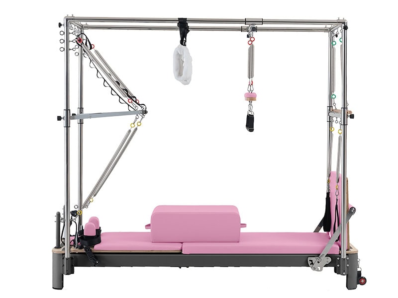 Commercial-grade Cadillac Pilates equipment for studios