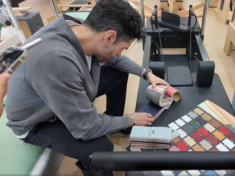 Production material preparation at PE Pilates