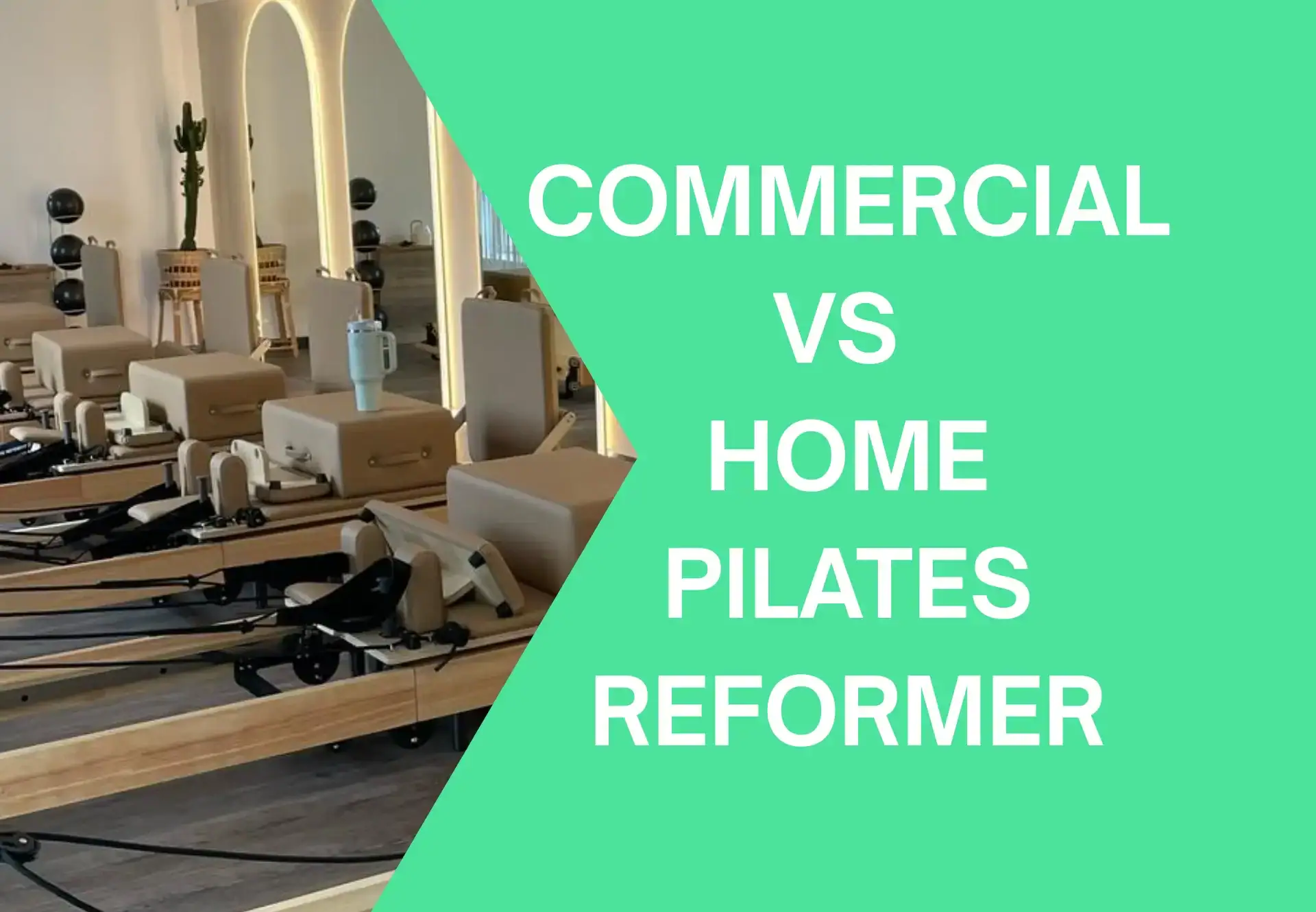 PEPilates commercial reformer