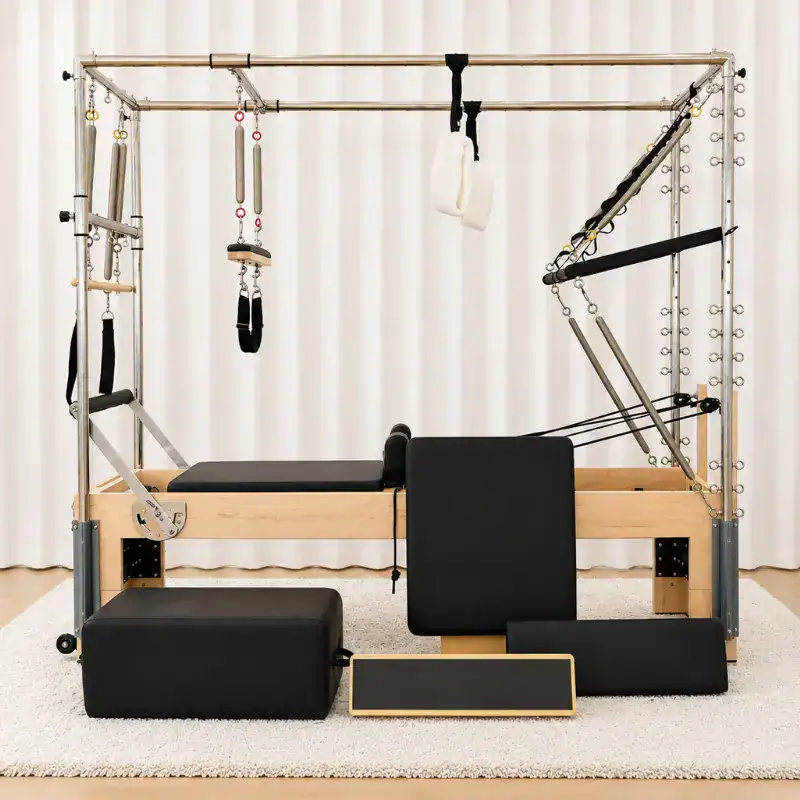 pilates equipment suppliers offering Cadillac trapeze table for commercial studio project buyers