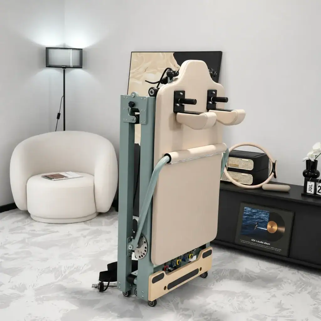 Pilates reformer machine