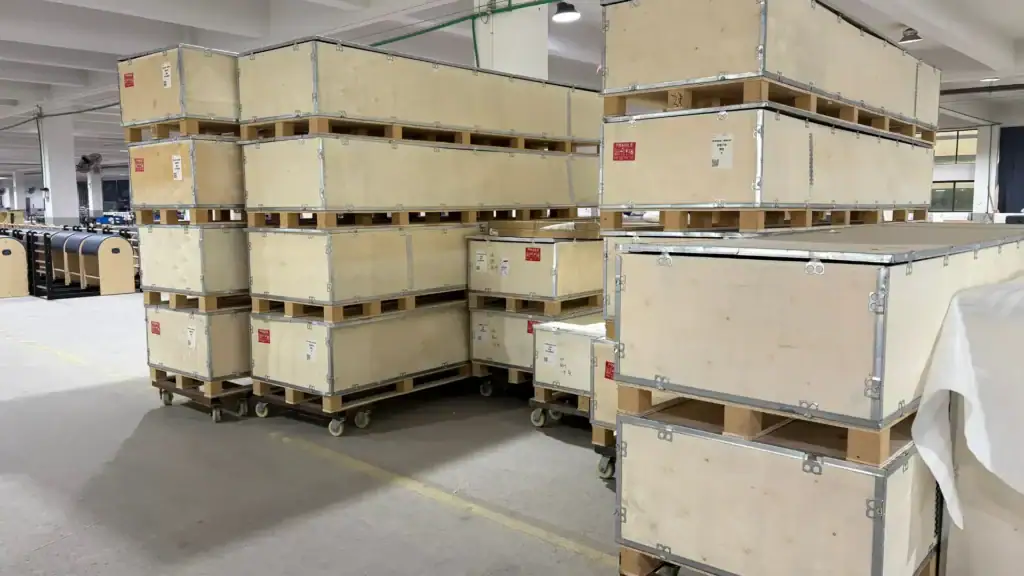 Projektverpackung und Versand