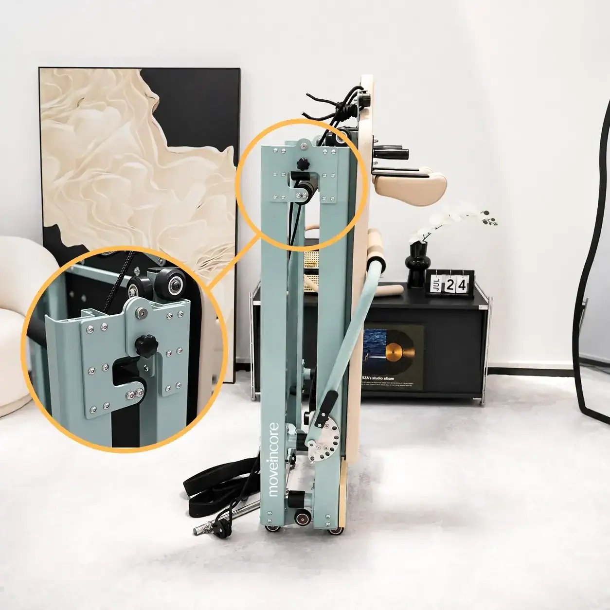 FD-ALS-416 secure folding lock detail