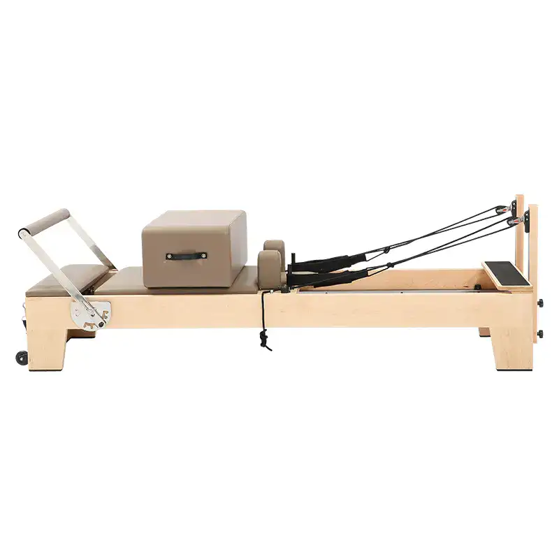 Maple Wood Pilates Reformer - Image 2