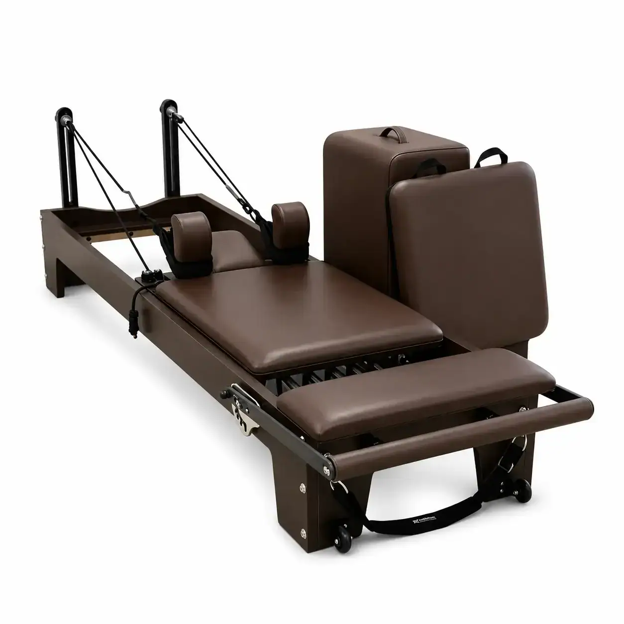 walnut wood pilates reformer