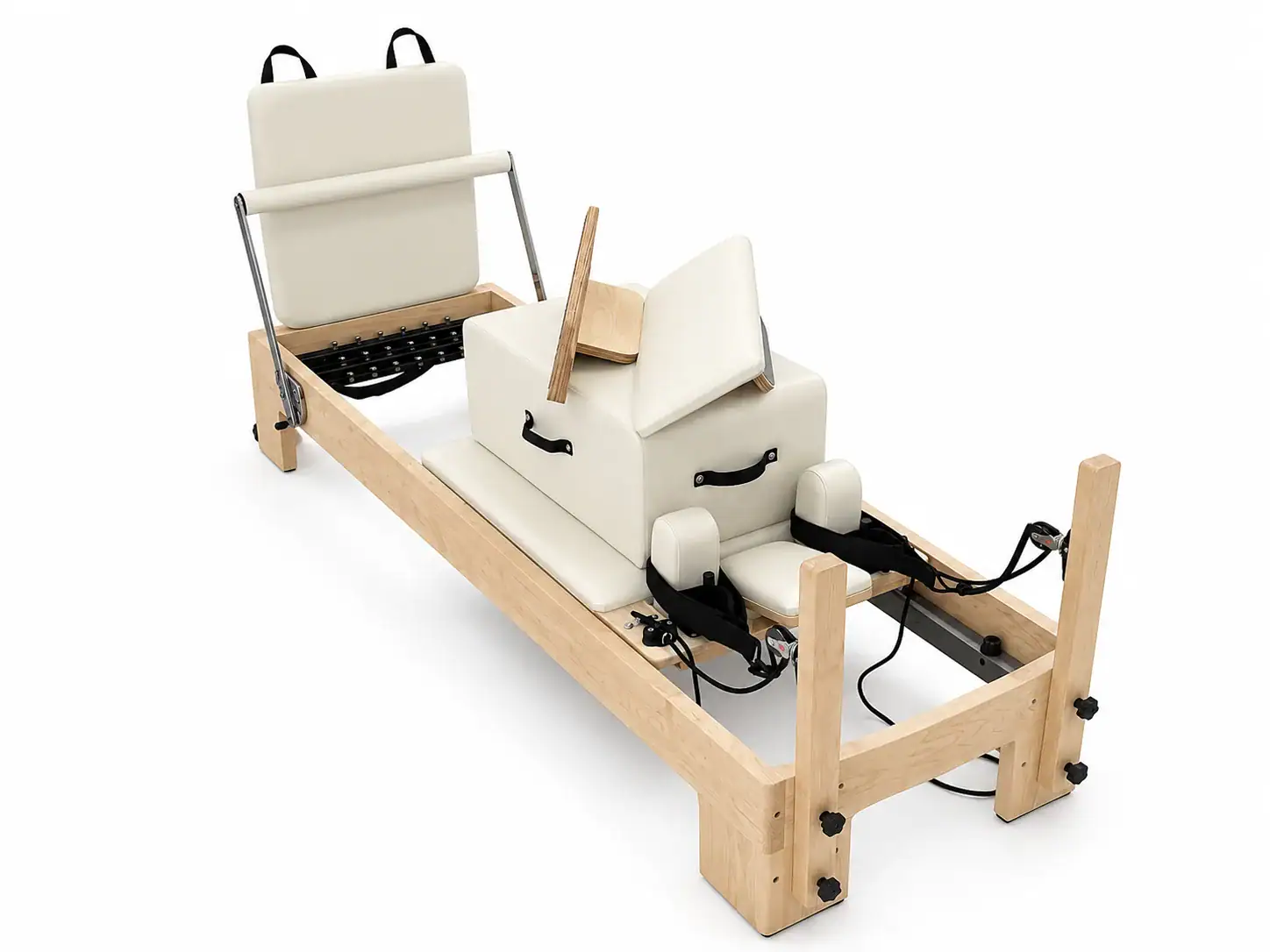 WD-MS-003 standard maple Pilates reformer