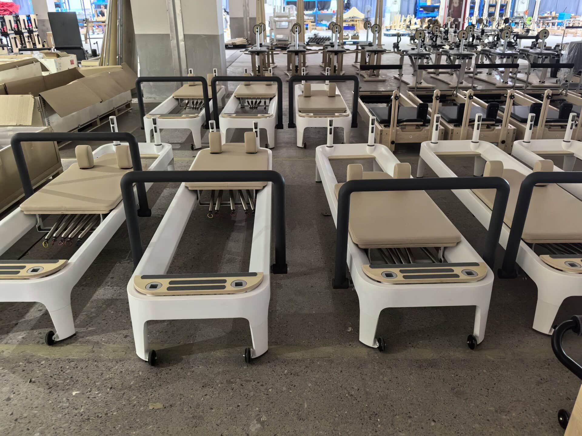 white reformer machine factory