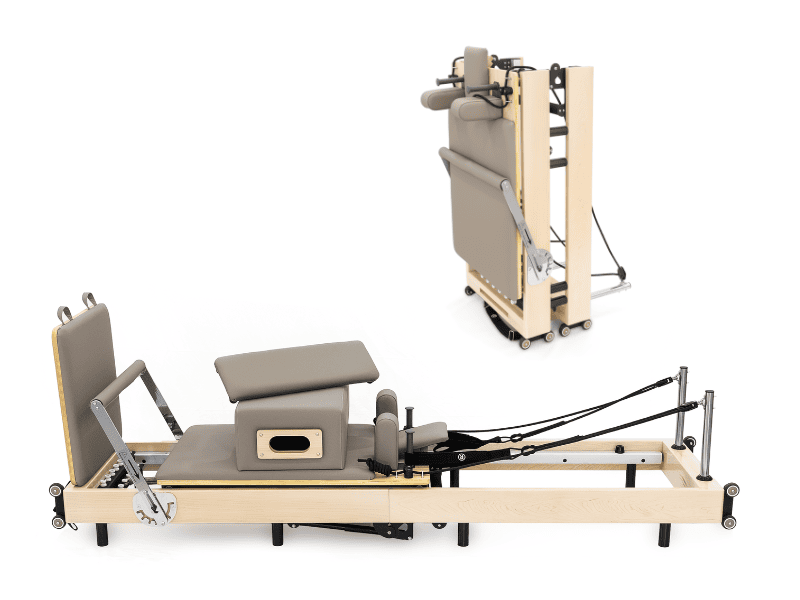 wooden Foldable reformer wholesale for studio