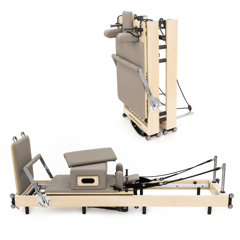 wooden foldable reformer wholesale for studio