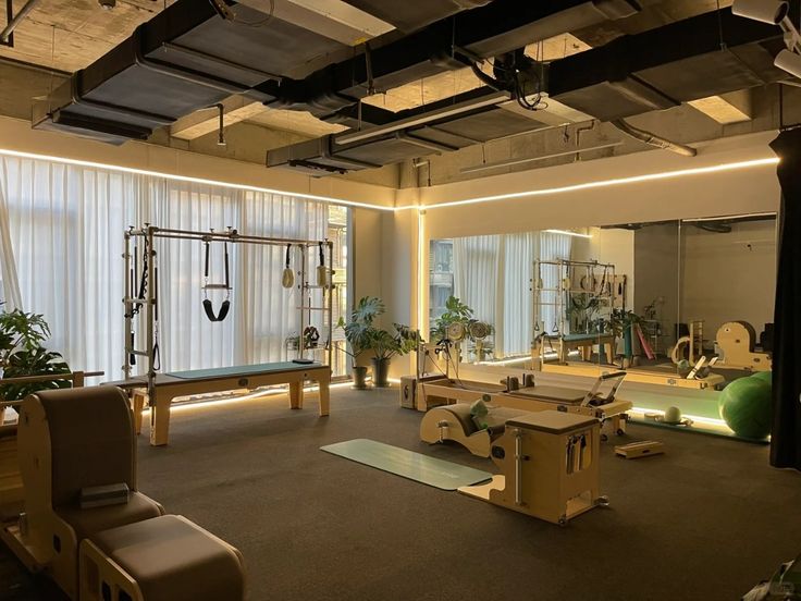 pilates reformers for studio use