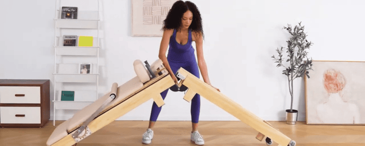 Custom logo foldable Pilates reformer factory direct