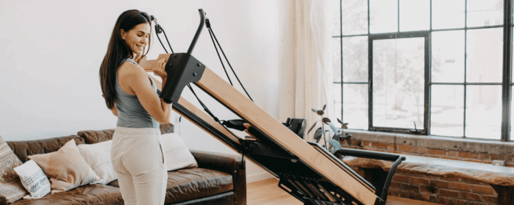 Professional foldable Pilates reformer bed for sale